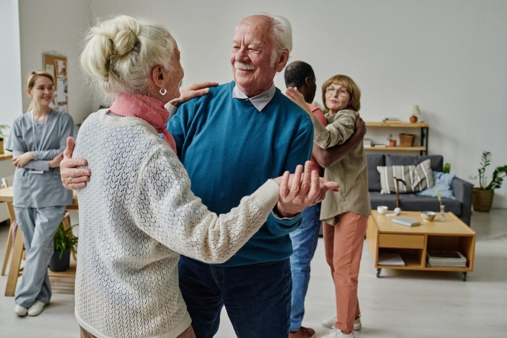 Carrollton Gardens | Seniors dancing