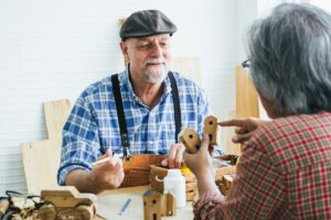 Carrollton Gardens | Seniors Wood Working